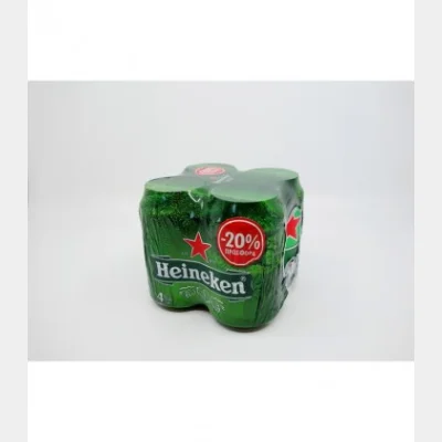 HEINEKEN BEER CAN 330ml 4pack -20%