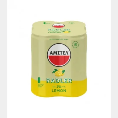 AMSTEL BEER RADLER LEMON BOX 330ml 4pack