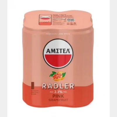AMSTEL BEER RADLER GRAPEFRUIT BOX 330ml 4pack