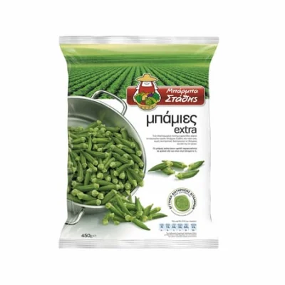 Barba Stathis Okra 450g Μπάρμπα Στάθης Μπάμιες 450g