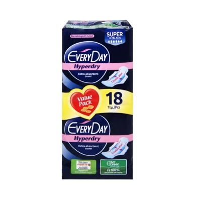 EVERY DAY hyperdry super ultra plus 18pcs