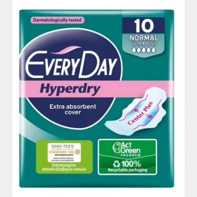 EVERY DAY ΣΕΡΒΙΕΤΕΣ HYPERDRY ULTRA PLUS NORMAL 10T X 36