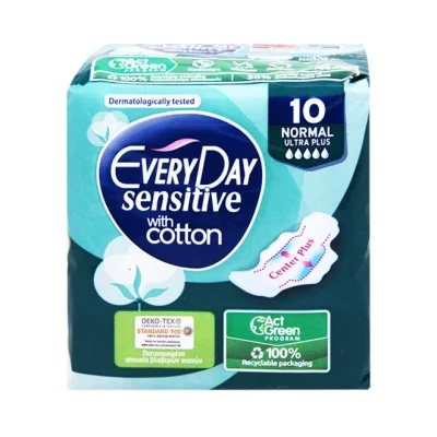 EVERY DAY Sensitive Normal Ultra Plus10pcs - Cotton