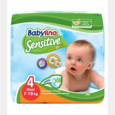 BABYLINO No4 SENSITIVE 7-18kg/20T