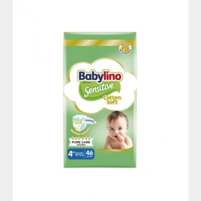 BABYLINO No4+ SENSITIVE ECO 10-15kg/46T X5
