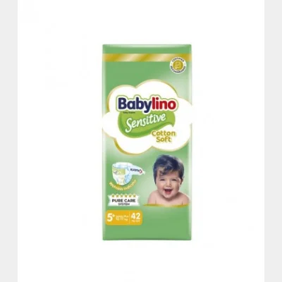 BABYLINO No5+ SENSITIVE ECO 12-17kg/42T X5