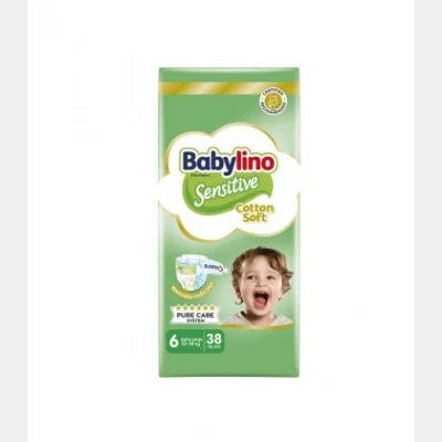 BABYLINO No6 SENSITIVE ECO 13-18kg/38Τ X5