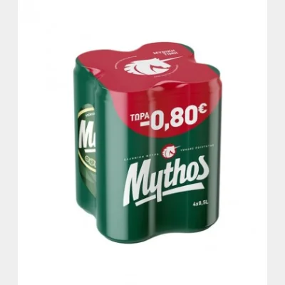 MYTHOS BEER BOX 500ml 4pack