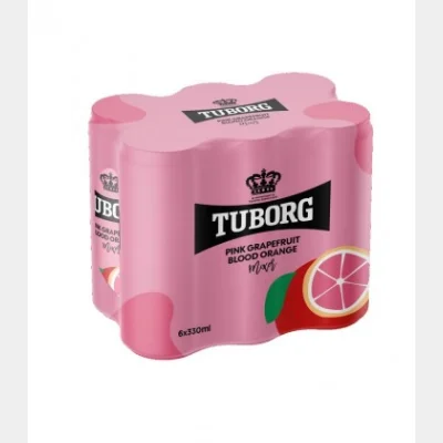 TUBORG ΑΝΑΨΥΚΤΙΚΟ KOYTI PINK GRAPEFRUIT B.ORANGE 330ml
