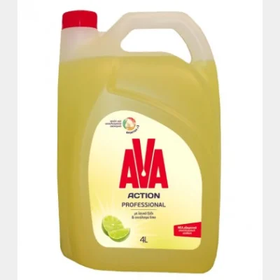 AVA ACTION ΥΓΡΟ ΠΙΑΤΩΝ ΛΕΥΚΟ ΞΥΔΙ&ΛΑΪΜ 4L