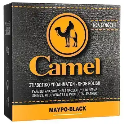 CAMEL SHOE POLISH 40ml BLACK