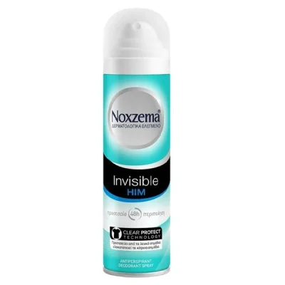 NOXZEMA DEODORANT SPRAY 150ml INVISIBLE HIM