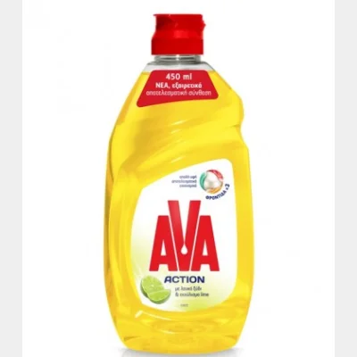 AVA ACTION ΛΕΥΚΟ ΞΥΔΙ&ΛΑΪΜ 21Χ450ml