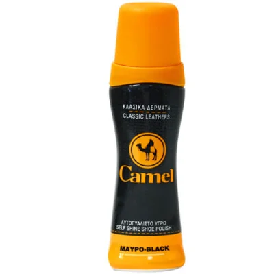 CAMEL SHOE LEATHER 75ml  BLACK