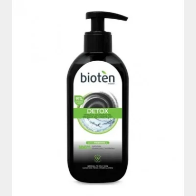 BIOTEN GEL ΚΑΘΑΡΙΣΜΟΥ ΠΡΟΣΩΠΟΥ DETOX CHARCOAL 200ml