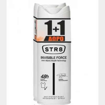 STR8 DEO SPRAY INVISIBLE FORCE 150ml