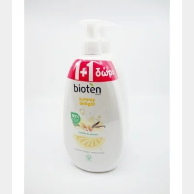 BIOTEN SHOWER GEL VANILLA &LEMON 700ml FREE