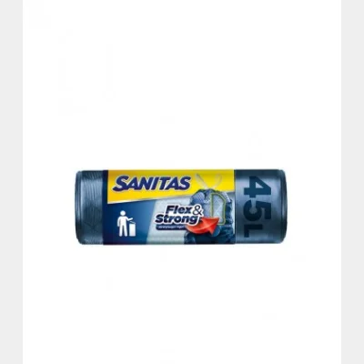 SANITAS DRAWSTRING BAGS FLEX&STRONG 10T 52X75cm X32