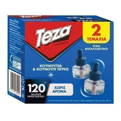TEZA FIK LIQUID 60 nights 2pcs. REFILL