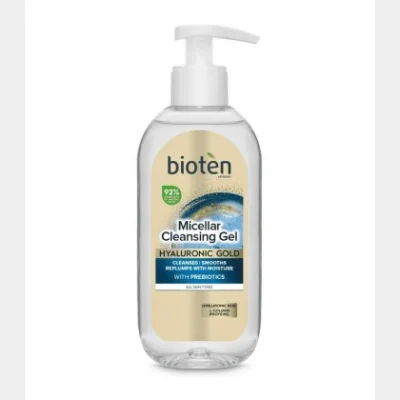 BIOTEN GEL ΚΑΘΑΡΙΣΜΟΥ ΠΡΟΣΩΠΟΥ HYALURONIC GOLD 200ml