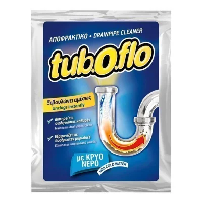 TUBOFLO DRAIN CLEANER FOR COLD WATER 55gr.