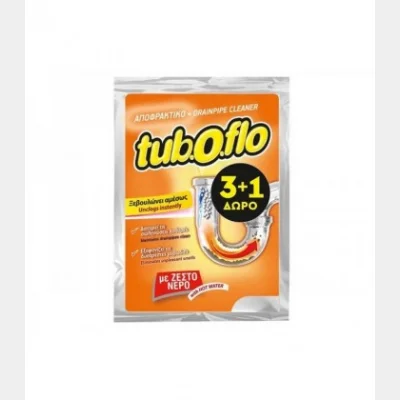 TUB-O-FLO ΑΠΟΦΡΑKΤΙΚΟ ΣΚΟΝΗ HOT 60gr 3+1