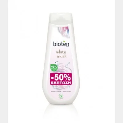 BIOTEN SHOWER GEL WHITE MUSK 750ml -50%