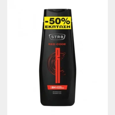 STR8 ΑΦΡΟΛΟΥΤΡΟ RED CODE 400ml -50%