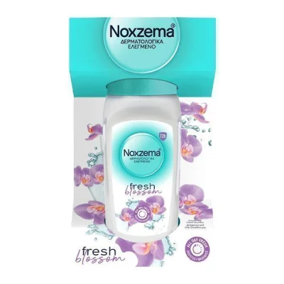 NOXZEMA ROLLON 50ml FRESH BLOSSOM GLASS BOTTLE
