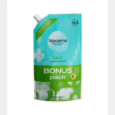 NOHZEMA SHOWER GEL REPLACEMENT TALC DOYPACK 600ml