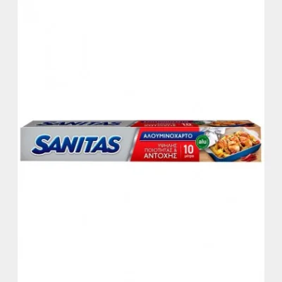 SANITAS FOIL ΑΛΟΥΜINOXAΡΤΟ 10Μ Χ 25