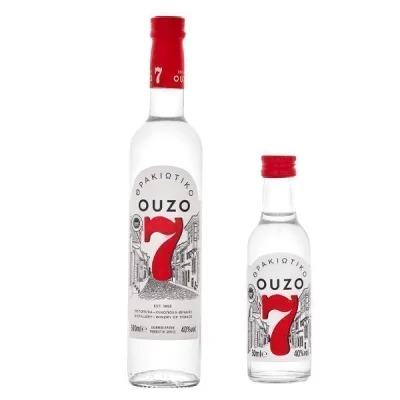 THRAKIOTIKO OYZO 7 500ml + 50ml FREE vol 40%
