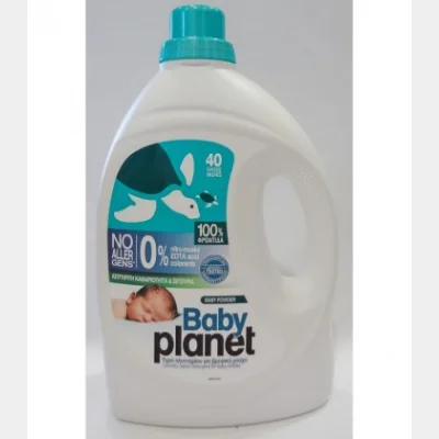 PLANET BABY ΥΓΡΟ ΠΛΥΝΤ.40Μ POWDER 2320ml