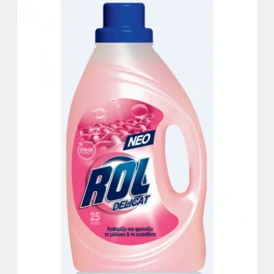 ROL ΥΓΡΟ ΠΛΥΝΤΗΡΙΟΥ DELICAT 25Μ 1450ml