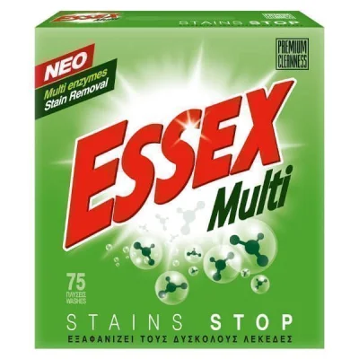 ESSEX POWDER LAUNDRY DETERGENT 75w 3,75kg MULTI