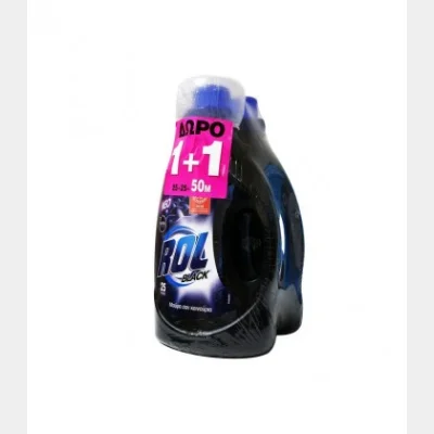 ROL ΥΓΡΟ ΠΛΥΝΤΗΡΙΟΥ BLACK 25Μ (2X1400ml)