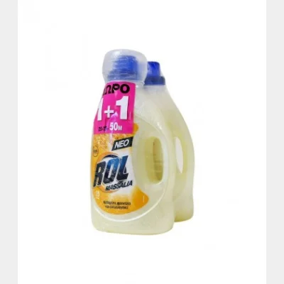 ROL ΥΓΡΟ ΠΛΥΝΤΗΡΙΟΥ MASSALIA 25Μ (2X1450ml)