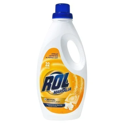 ROL LIQUID LAUNDRY DETERGENT 32w 1600ml MARSEILLES