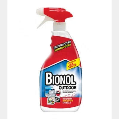 ΒΙΟΝΟΛ ΠΟΛΥΚΑΘΑΡΙΣΤΙΚΟ SPRAY OUTDOOR 600ml -25%