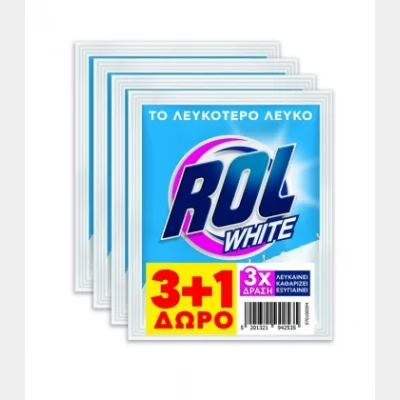 ROL WHITE ΥΠΕΡΛΕΥΚΑΝΤΙΚΟ 50gr 3+1 0