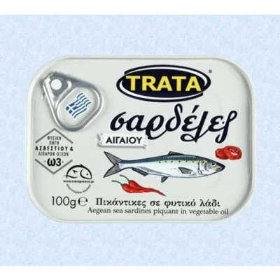 Trata sardele ne vaj pikant
