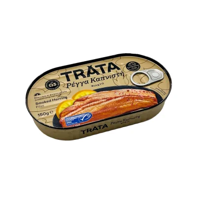 Trata Smoked Herring Fillet 150g Ρέγγα Φιλέτο Καπνιστή 150g