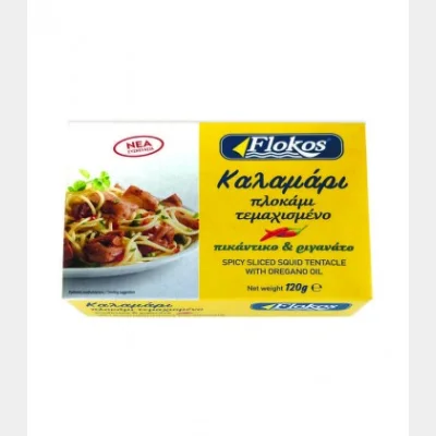 ΦΛΟΚΟΣ ΚΑΛΑΜΑΡΙ ΤΕΜΑΧ.ΠΙΚΑΝΤ.ΡΙΓΑΝΑΤΟ 2120gr