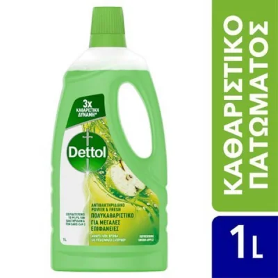 DETTOL LIQUID MULTICLEANER 1 lit. GREEN APPLE