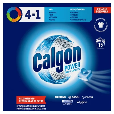 Calgon 4 in 1 Tabs 15 Pieces