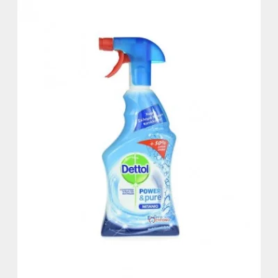 DETTOL POWER&PURE ΠΟΛΥΚΑΘΑΡΙΣΤΙΚΟ SPRAY ΜΠΑΝΙΟΥ 750ml (500ml+50% ΔΩΡΕΑΝ)