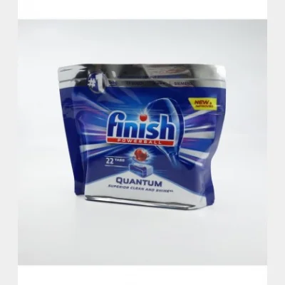 FINISH DISHWASHER TABLETS QUANTUM REGULAR 22T X 8