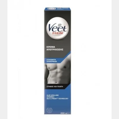 VEET ΑΝΔΡΙΚΗ ΚΡΕΜΑ ΑΠΟΤΡΙΧΩΣΗΣ ΕΥΑΙΣΘΗΤΗ ΕΠΙΔΕΡΜΙΔΑ 200ml