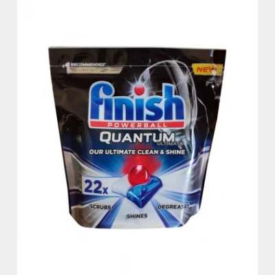 FINISH DISHWASHER TABLETS QUANTUM ULTIMATE REGULAR 22T X 7