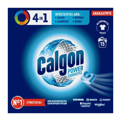 CALGON TABS 15pcs